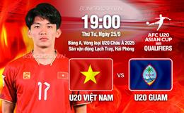 U20 Việt Nam thắng dễ trận thứ 2 liên tiếp ở vòng loại U20 châu Á 2025